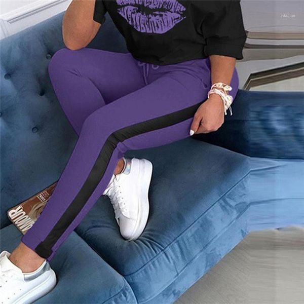 

women's tracksuits women autumn suits two pieces short sleeves mouth printed quick drying lace up panties female all match casual suit, Gray