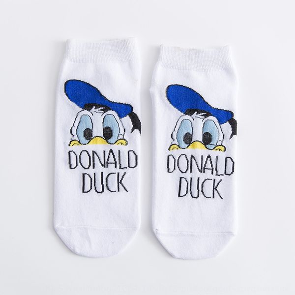 

springsummer и осенью лодка хлопок socks2020 новых женщин мелкого рта носков хлопка personalitymouse мультфильма женских носков лодка lol7l, Black
