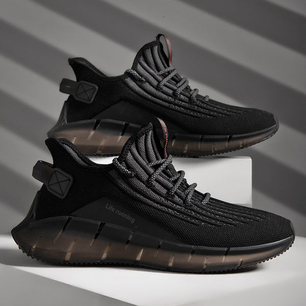 

friday street running outdoor training shoes, men's black sports shoes