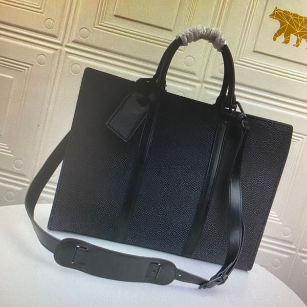 

m45265 sc plat горизонтальный zippe портфель бизнес сумка мода мужчины сумка на плечо сумка холст кожаная сумка ноутбук человек компьютерные