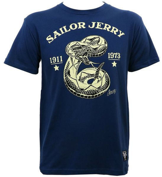 

sailor jerry tattoo rattler navy slim fit t-shirt s m l xl xxl new sport hooded sweatshirt hoodie