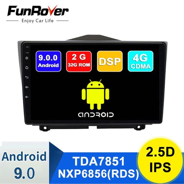 

funrover android 9.0 lada granta 2021-2021 2din car radio multimedia player autoradio navigation gps 2.5d ips dvd dsp rds 2+32g car dvd