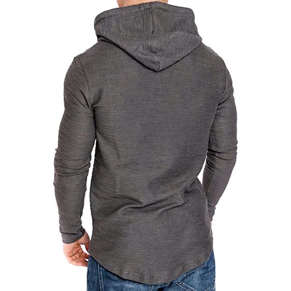 

2020 pullove solid brand hip new fashion bamboo fiber hooded shirt men's winter hop hoodie color and autumn khxxi