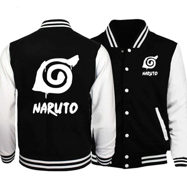 

baseball naruto cartoon japane uniform anime european size sweater, Black;brown