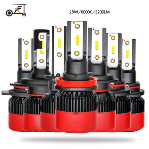 

fuxuan car h7 led headlight bulbs h4 h1 h3 h11 9005 3 9006 4 h8 h9 h11 880 881 60w/pair auto car 12v 6000k high bright lamp1