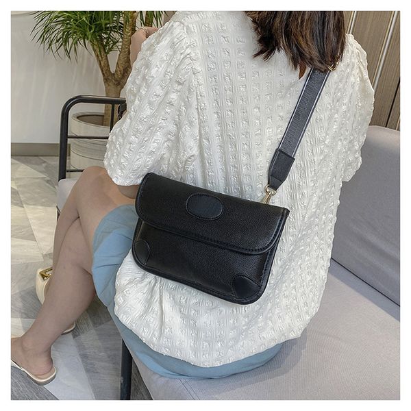 

women's designer shoulder bag cross style handbag solid color simple casual style messenger bag soft leather pocket