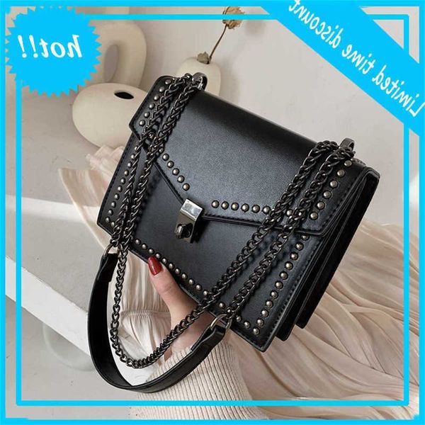 

olsitti scrub leather brand designer female fashion shoulder simple bags for women 2020 chain rivet luxury crossbody bag aoec