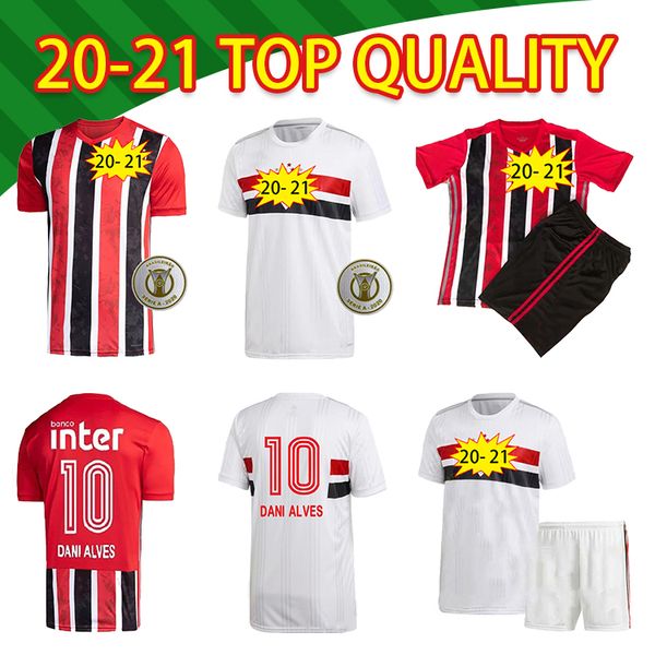 

2020 2021 sao paulo fans version sao paulo pato pablo dani alves 20 21 training football men women and kids shirt, Black;yellow
