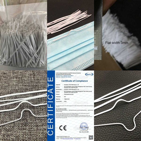 

tvg5 3mm 1000 strips pieces mask bridge nasal 1 h1v5 6qzn c048to1v w796