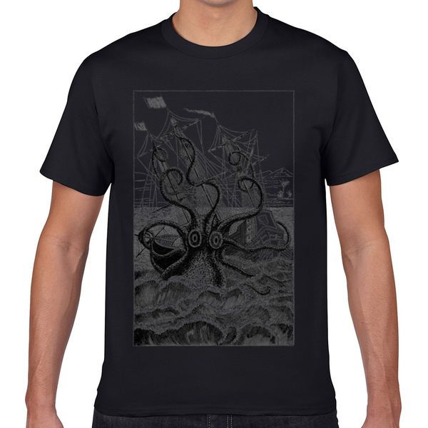

топы футболка мужчина спрут колоссального смешные harajuku geek короткая мужская tshirt xxxl спорт толстовка с капюшоном толстовка