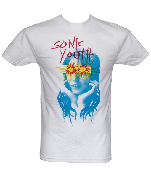 

sonic youth - sunburst - official licensed t-shirt summer t shirt brand fitness body building sport hooded sweatshirt hoodie