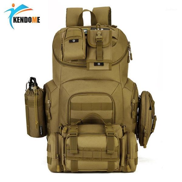 

outdoor bags 40l tactical backpack molle waterproof assault pack mochila militar rucksack hiking hunting bag1