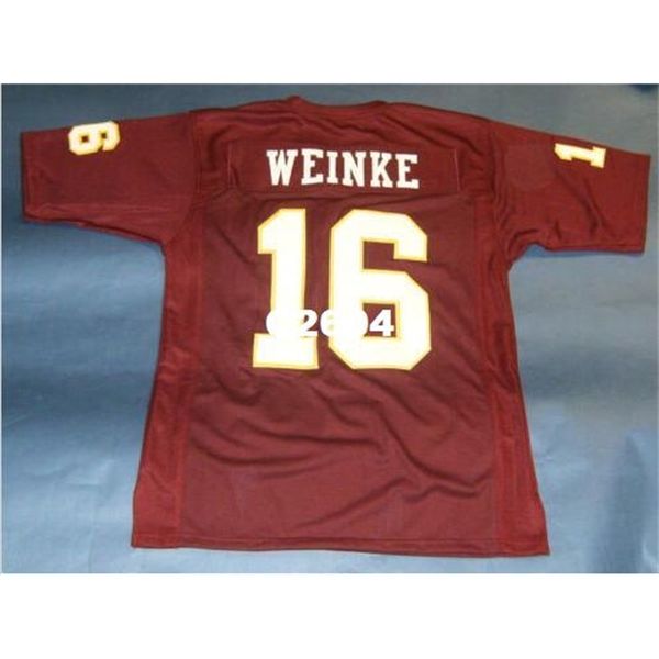 

2604 seminoles florida state #16 chris weinke custom college jersey size s-4xl or custom any name or number jersey, Black