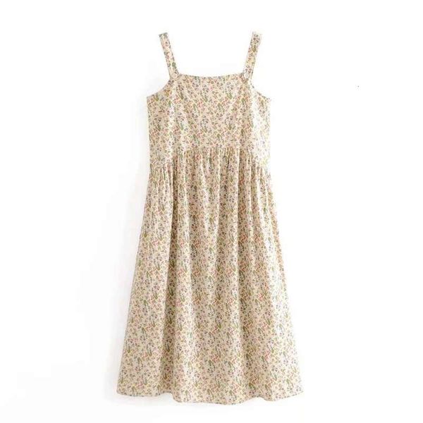 

temperament wind 2020 summer new fashion trend high waist thin printed dress 05598100711, Black;gray