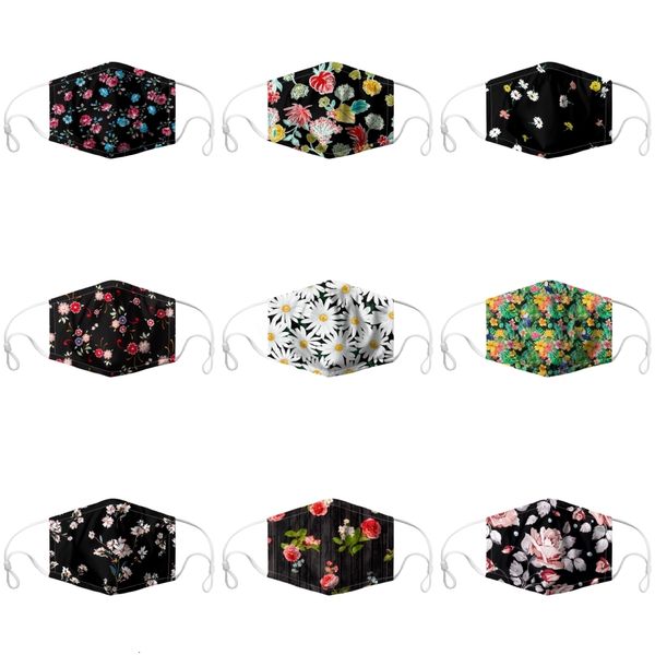 

printed bling women sequins designer adjustable face cycling camping travel cvel mask 100% cotton washable reusable