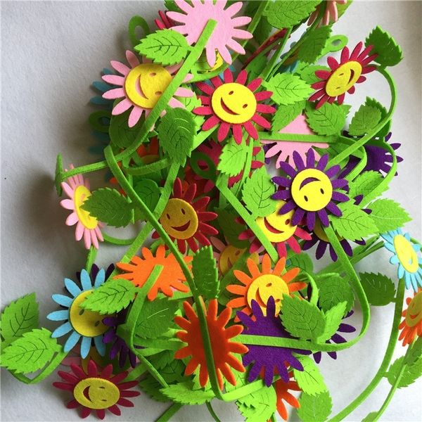 

x9vjy kindergarten decoration supplies corridor environment kindergarten smiling face classroom hanging decoration layout ornaments classroo