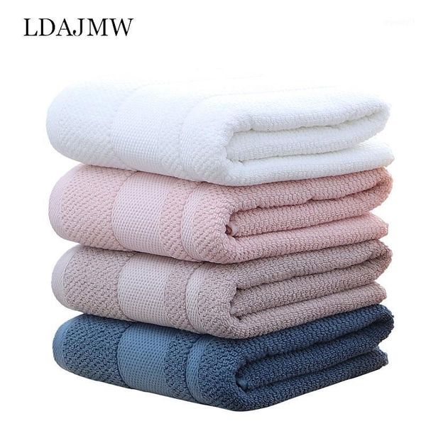 

70cm*140cm cotton bath towel solid color printing and dyed beach towel soft and comfortable bath children's blanket1