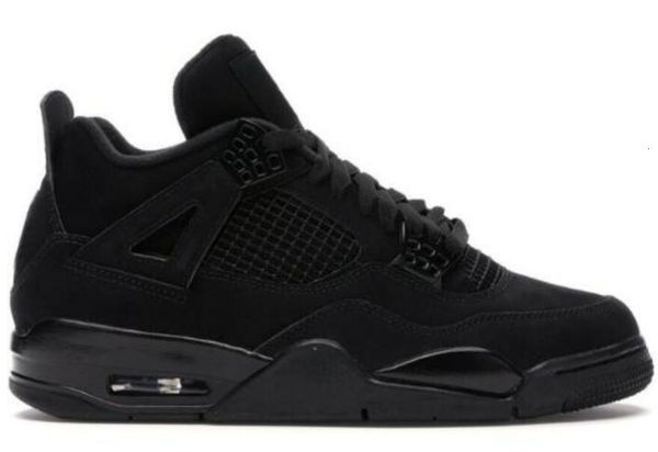 

4s sail 4 2020 jumpman off men basketball shoes sneakers metallic purple neon raptors cactus jack man new arrival zapatos trainers shoes, Black