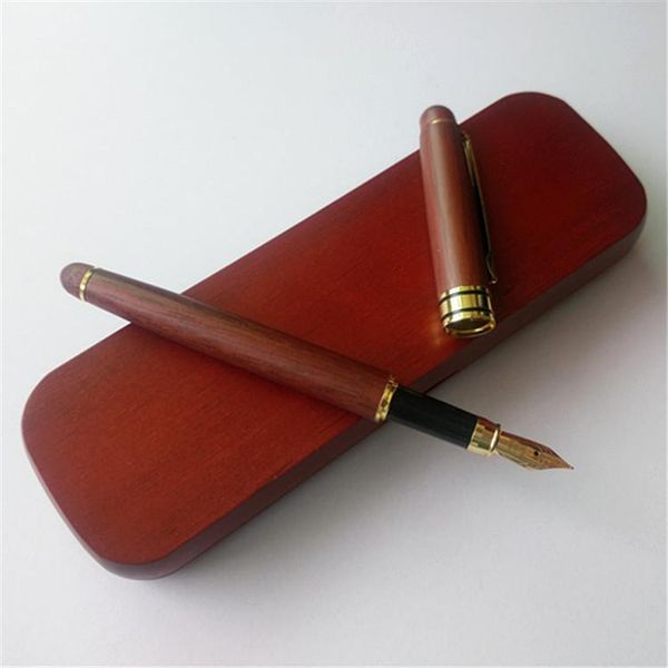 

горячие продажи bamboo luxury авторучка чернила 0.5mm марка для бизнес-подарков украшение пишущие офиса шариковая ручка канцелярские 8704 bb, Blue;orange