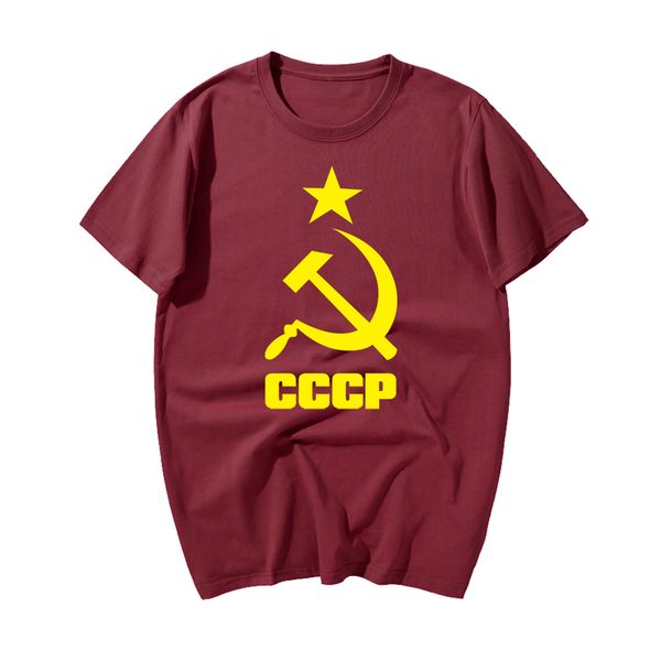 

new cccp hammer and sickle ussr printed moscow russia casual short sleeve tees summer clothes sport hooded sweatshirt hoodie men t shirt