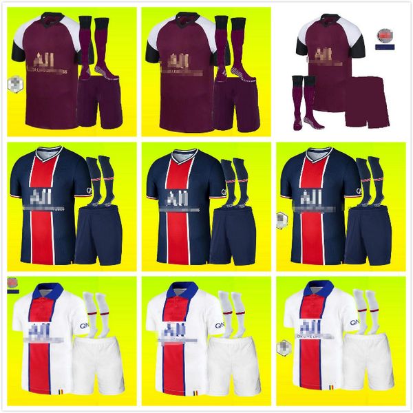 

2020 2021 maillots de foot 19 20 21 soccer jersey kids icardi pa p mbappe marquinhos s neymar g ris camisetas jr jerseys kits football shirt, Black