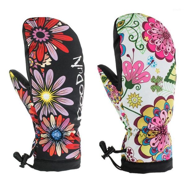 

outdoor warm waterproof windproof full finger cycling skiing sport gloves1