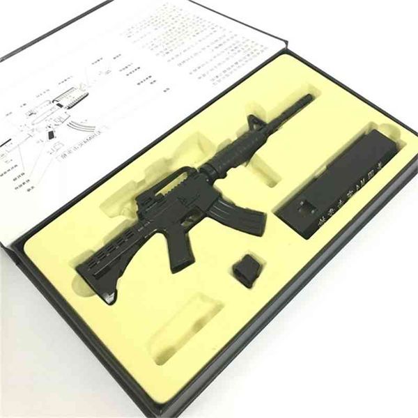 

23all metal detachable 1:3 american m4 assault rifle military model collection gift ornaments can not be launched