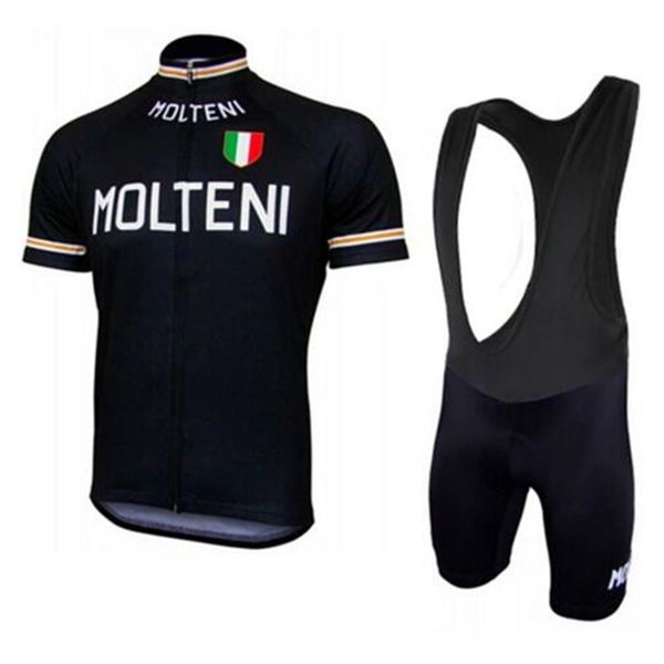 

2020 cool molteni short sleeve cycling jersey set breathable quick dry mtb cycling clothing set black and white strap ropa ciclismo, Gray