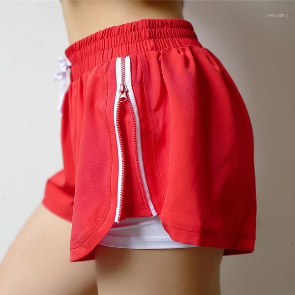 

yoga outfits women's shorts leggings elastic high waist fitness gym sports casual sportswear plus 5 sizes1, White;red