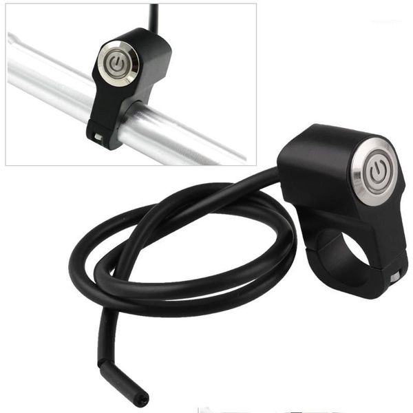 

7/8" 22mm motorcycle switches handlebar mount switch headlight hazard brake light power on-off with indicator light1