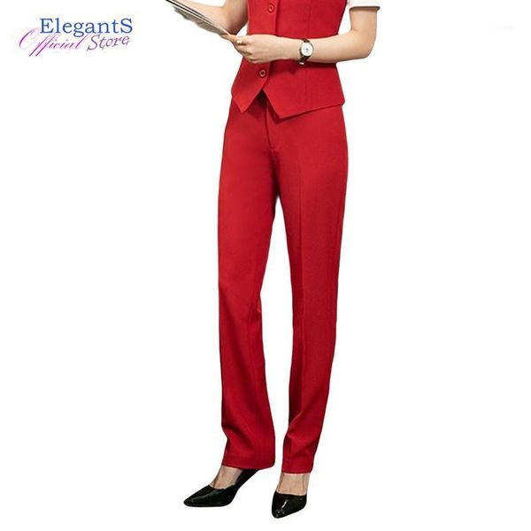 

women's pants & capris fashion women business formal trousers full length slim work wear office lady career pencil pant female plus siz, Black;white