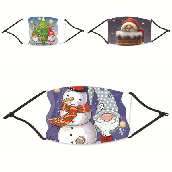 

protective mask washable christmas design masks pm2.5 filter element anti smoke mouth masks reusable 4 2zya g2