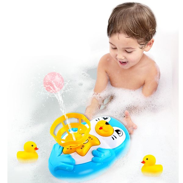 

seal electric spray baby water toy bathtub play water games baby bath toys in the bathroom bathing water squirting bath toys new lj201019