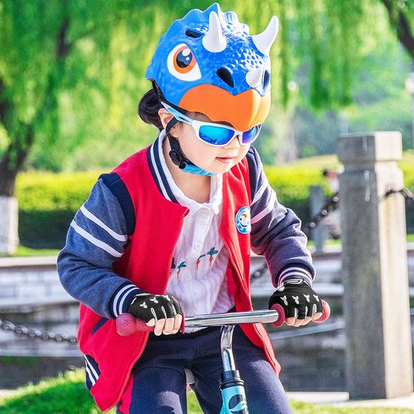 

rockbros велосипедные перчатки для детей летний баланс велосипед катание на роликовых коньках дышащий sbr противоударный половина перчатки в, Black