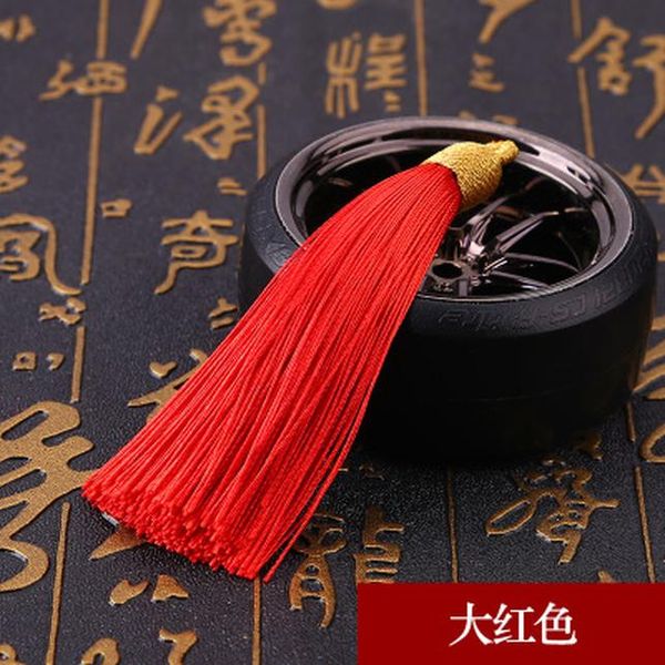 

5шт 8.5cm кисточкой brush подвеска аксессуары шелковый сатин кисточкой handmade crafts для diy серьги изготовление ювелирных изделий выводов, Black