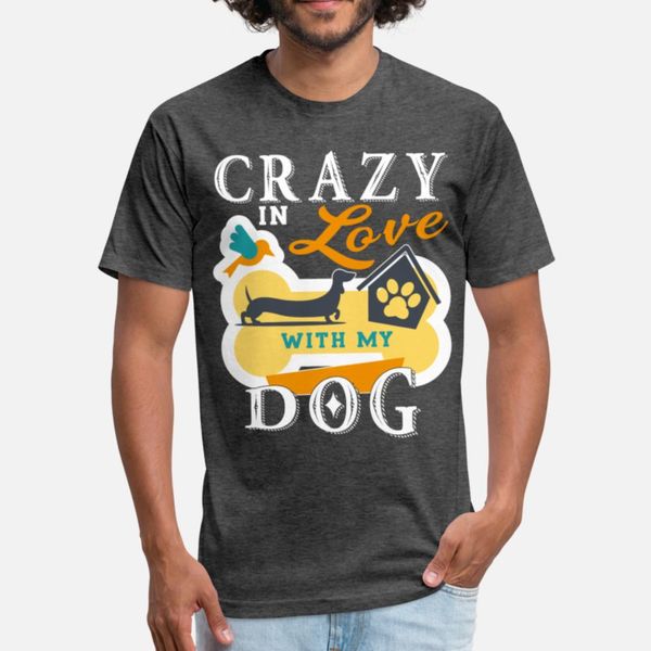 

crazy in love with my dog t shirt t shirt cool print custom tracksuit hoodie sweatshirt