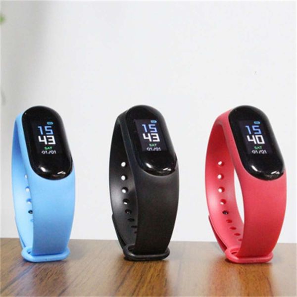 

m3 blood prsure heart rate exercise bracelet intelligent color screen waterproof bluetooth step meter men's and women's portable s