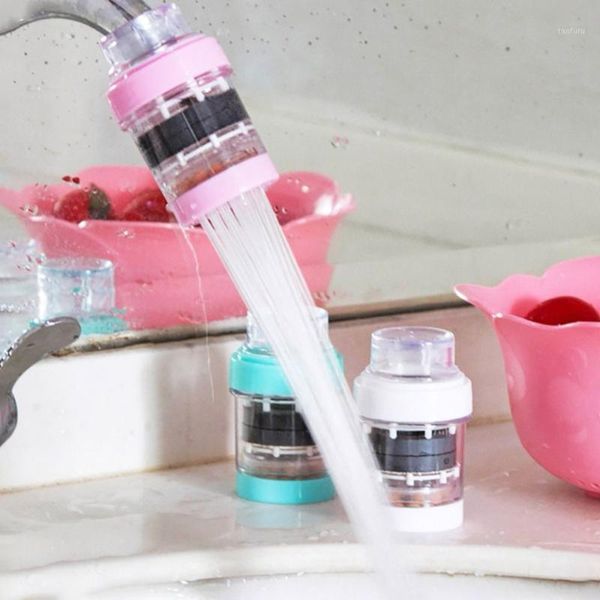 

gj home rotatable water water purifier head saving faucet mount filters nozzle tap adapter device with activated carbon1