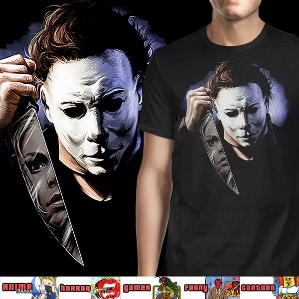 

micheal myers halloween get you classic movie horror men's clothing t-shirts ringer t shirt sport hooded sweatshirt hoodie