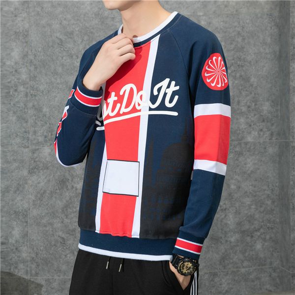 

2020 новый kpop письмо hoody моды корейский moletom chic женские толстовки прохладный синий серый толстовки для женщин m-xxl, Black;brown