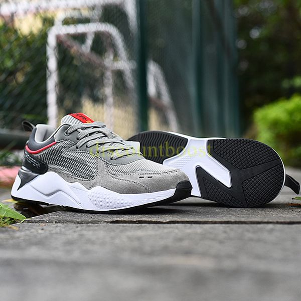 

treeperi fashion chunky 2.0 grey crimson running shoes us 7 eur 40 men women sneakers trainers