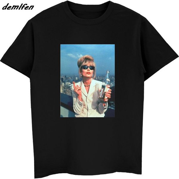 

men's absolutely fabulous short sleeve summer casual hip hop harajuku streetwear hoodie designers t shirts sweatshirt