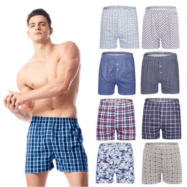 

new 24 color men arrow pants casual fashion brand big size boxer cotton boxers men's shorts underwear1, Black;white
