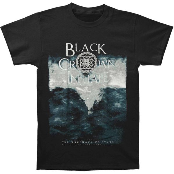 

black crown initiate men's wreckage t-shirt medium blacknew t shirt spring summer sport hooded sweatshirt hoodie