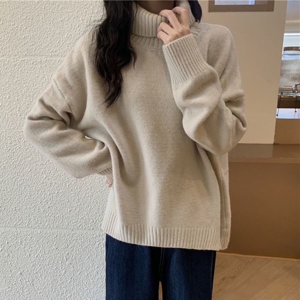 

2021 autumn and winter new solid joker foundation wear lazy style sweat 8gt1, White;black