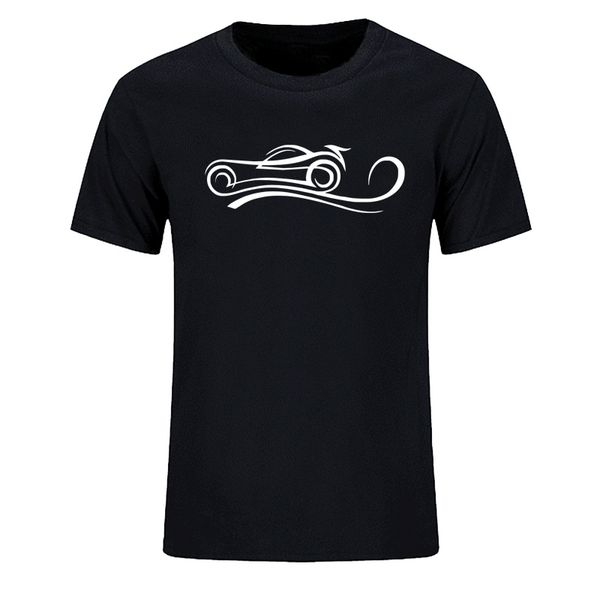 

brand short sleeve cartoon car outline funny o neck tshirt printing for casual clothing sport hooded sweatshirt hoodie men t shirt