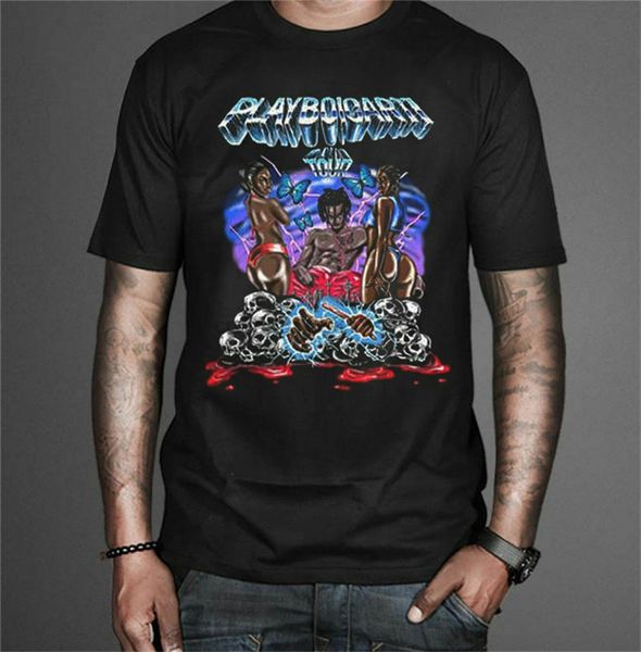 

vintage playboi carti t shirt hip hop rap tour merch whole lotta red die lit uzi style tee shirt sport hooded sweatshirt hoodie