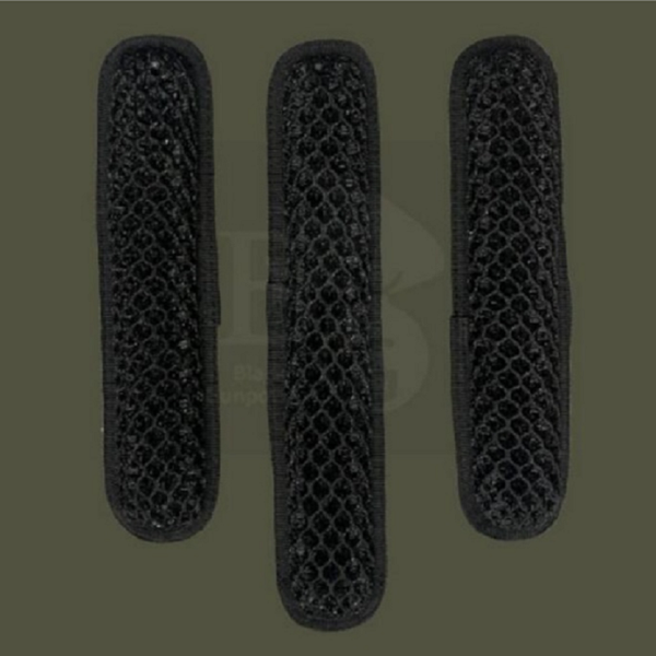 

tactical vest front chest and back breathable cushion mesh pad, Black;gray