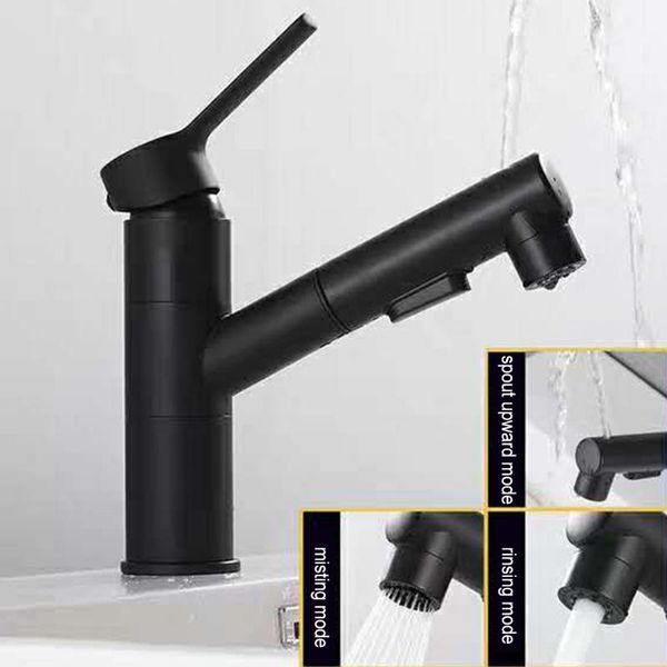 

modern single handle kitchen bathroom pull out basin faucet and cold water home tap spray multifunctional toilet sink l