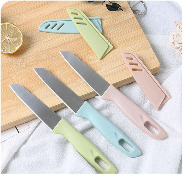 

stainless steel knife peeling knife cutting vegetables and fruits good helper hollow sleeve design sharp sqciwg